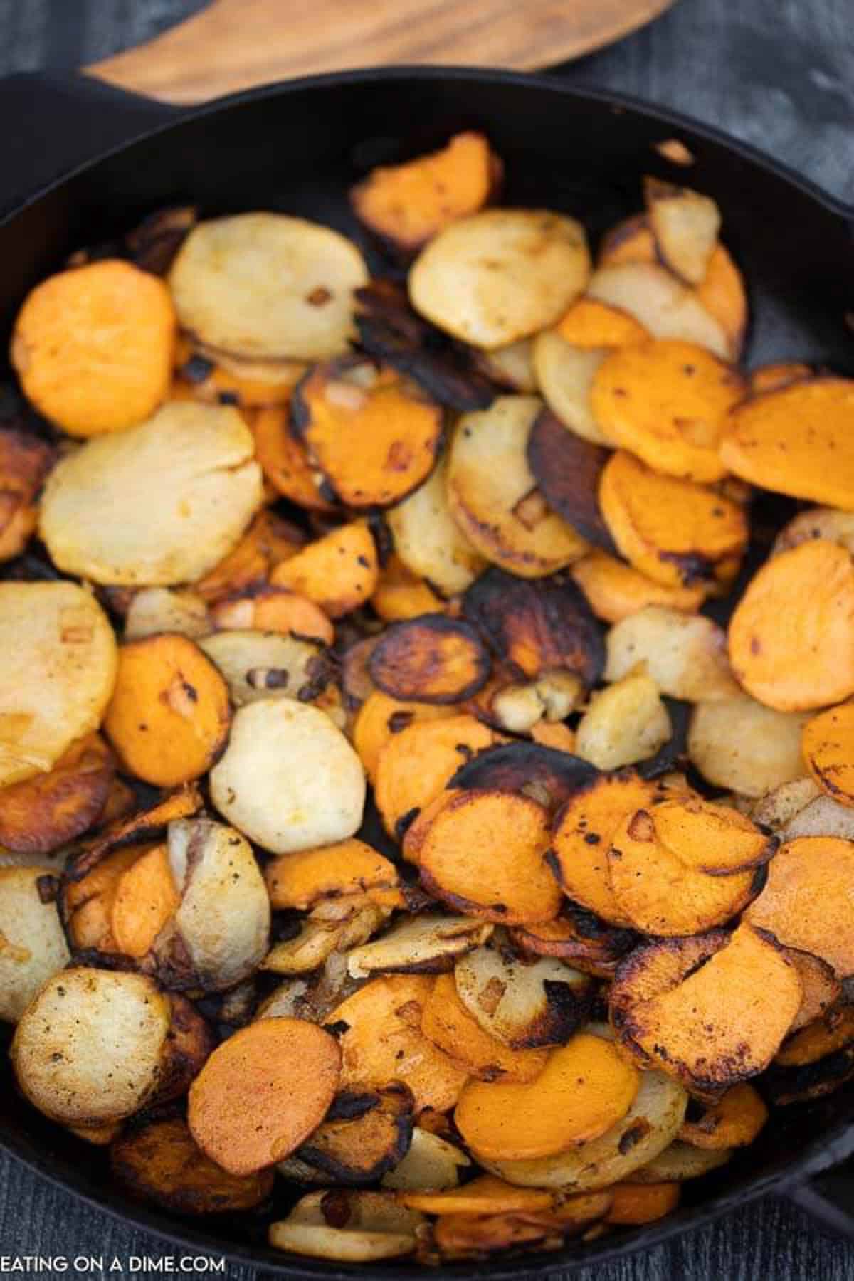 Fried Potatoes and Onions