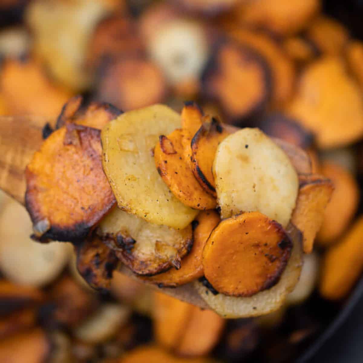 skillet sweet potatoes