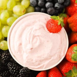 strawberry fruit dip