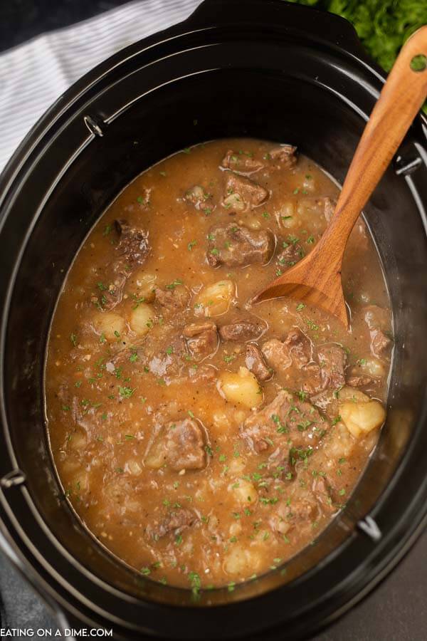 Best Crockpot Steak and Potatoes · The Typical Mom