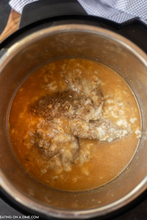 cube steak and gravy in the instant pot