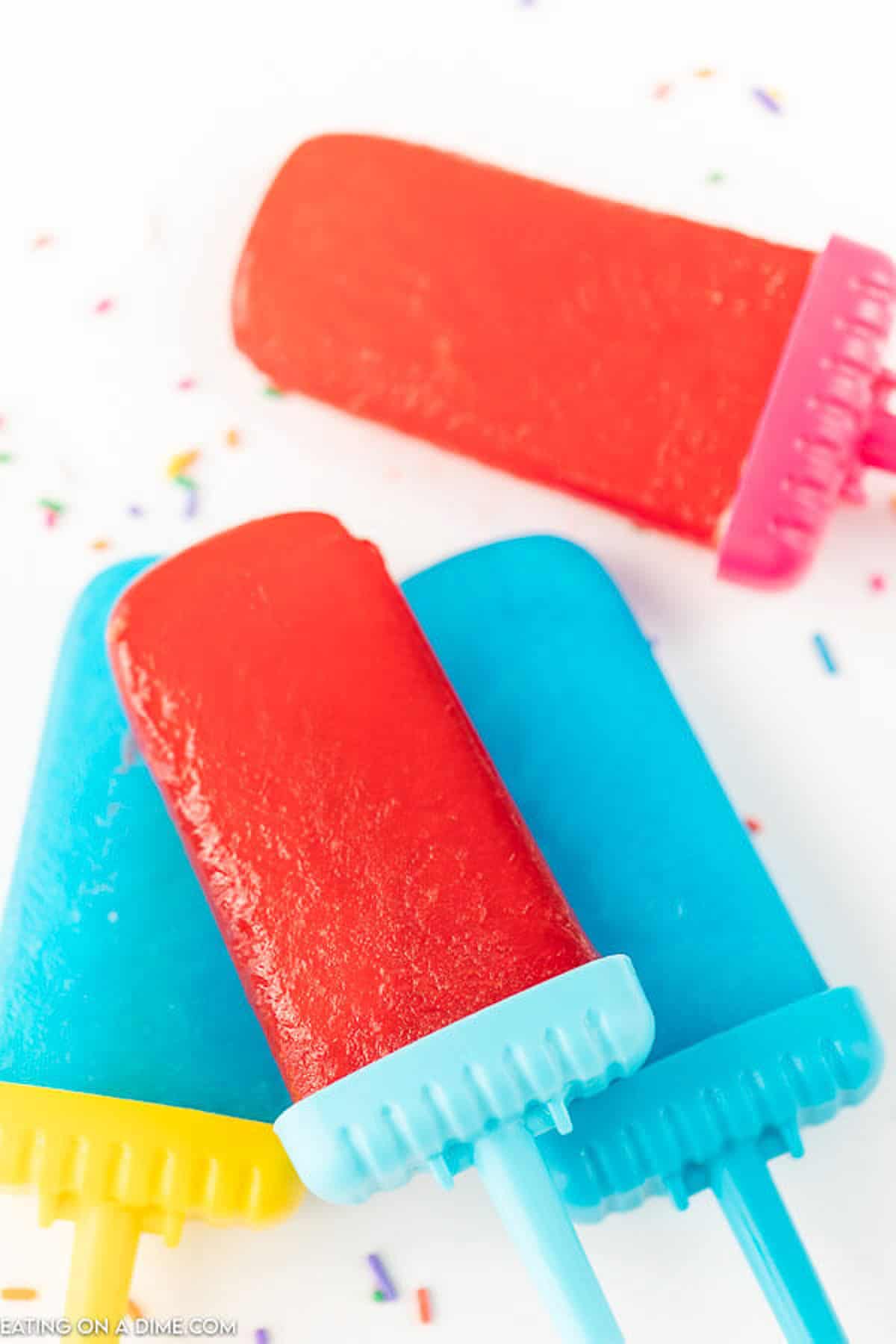 Easy Jello Popsicles - One Sweet Appetite
