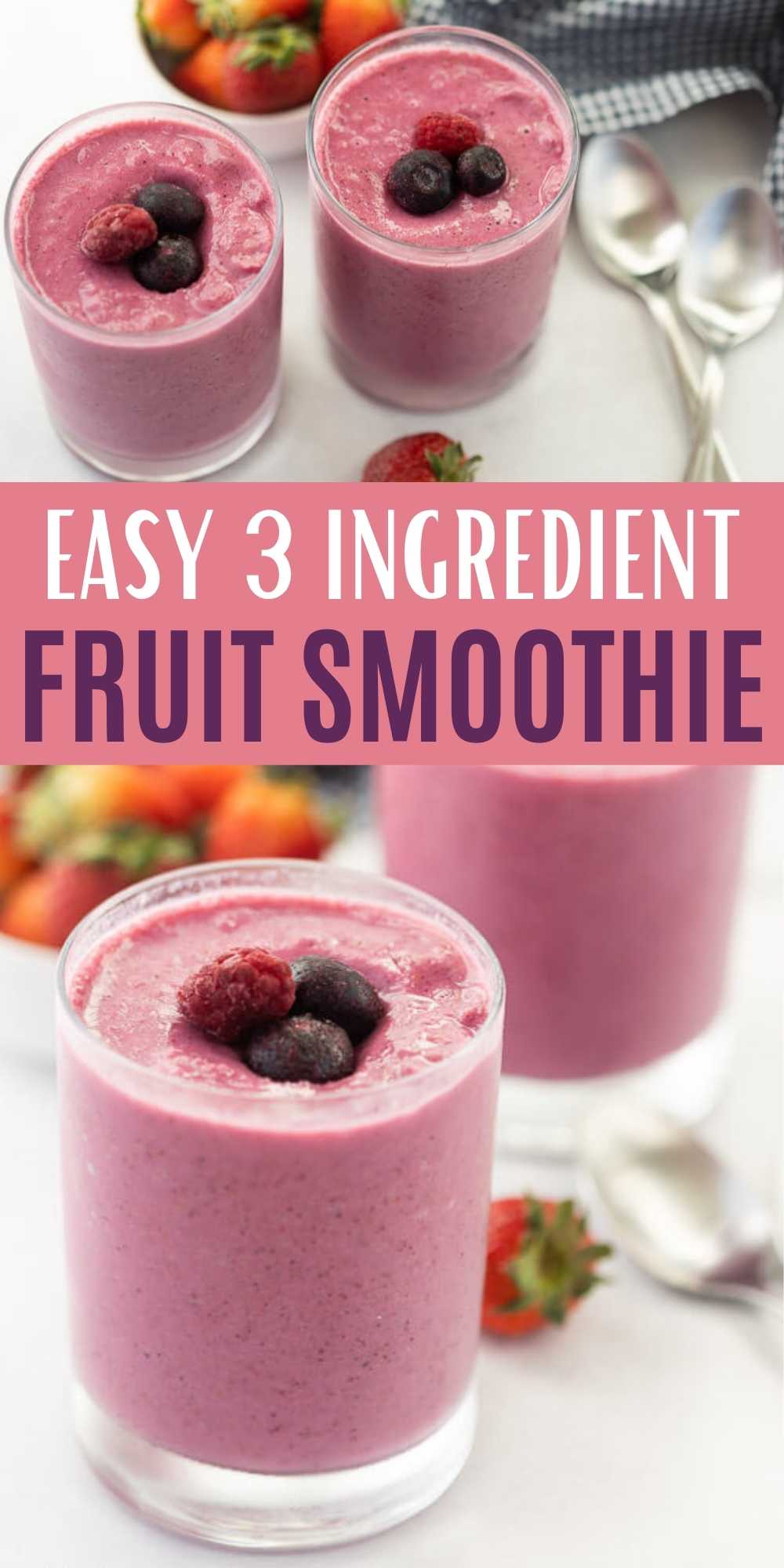 Top 42+ imagen easy fruit smoothie recipes - abzlocal fi