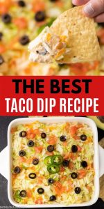 Taco Dip Recipe (Quick & Easy!) - Eating on a Dime