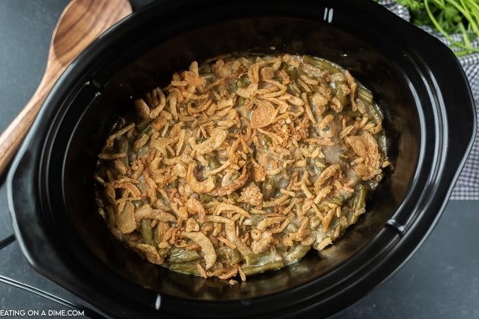 Crockpot Green Bean Casserole