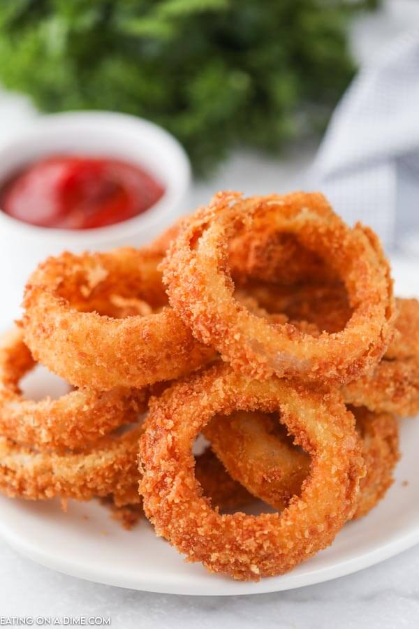 versieren poeder lila Fried onion rings (& VIDEO!) - Homemade onion ring recipe