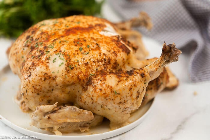 Instant Pot Whole Chicken - Eating on a Dime
