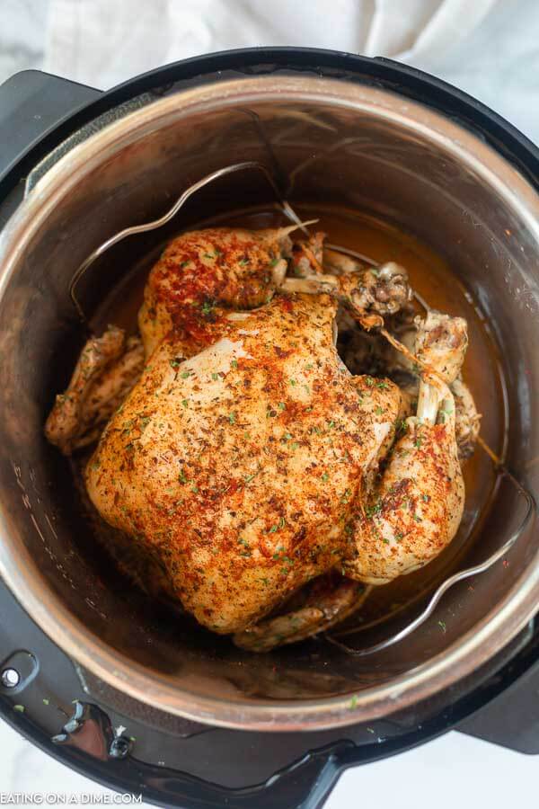 picture of whole chicken in instant pot