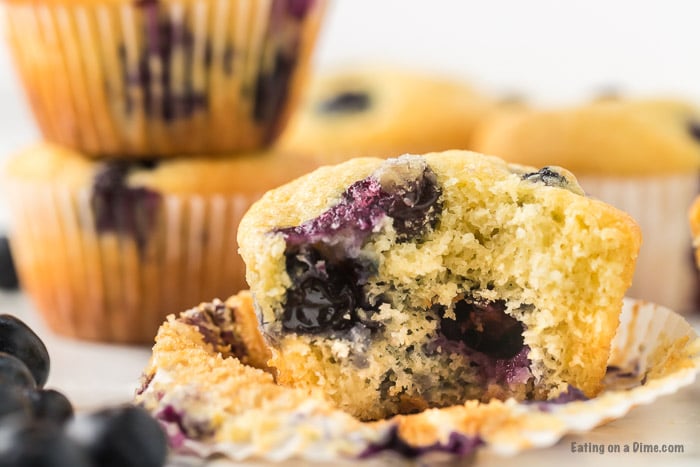 Blueberry muffins