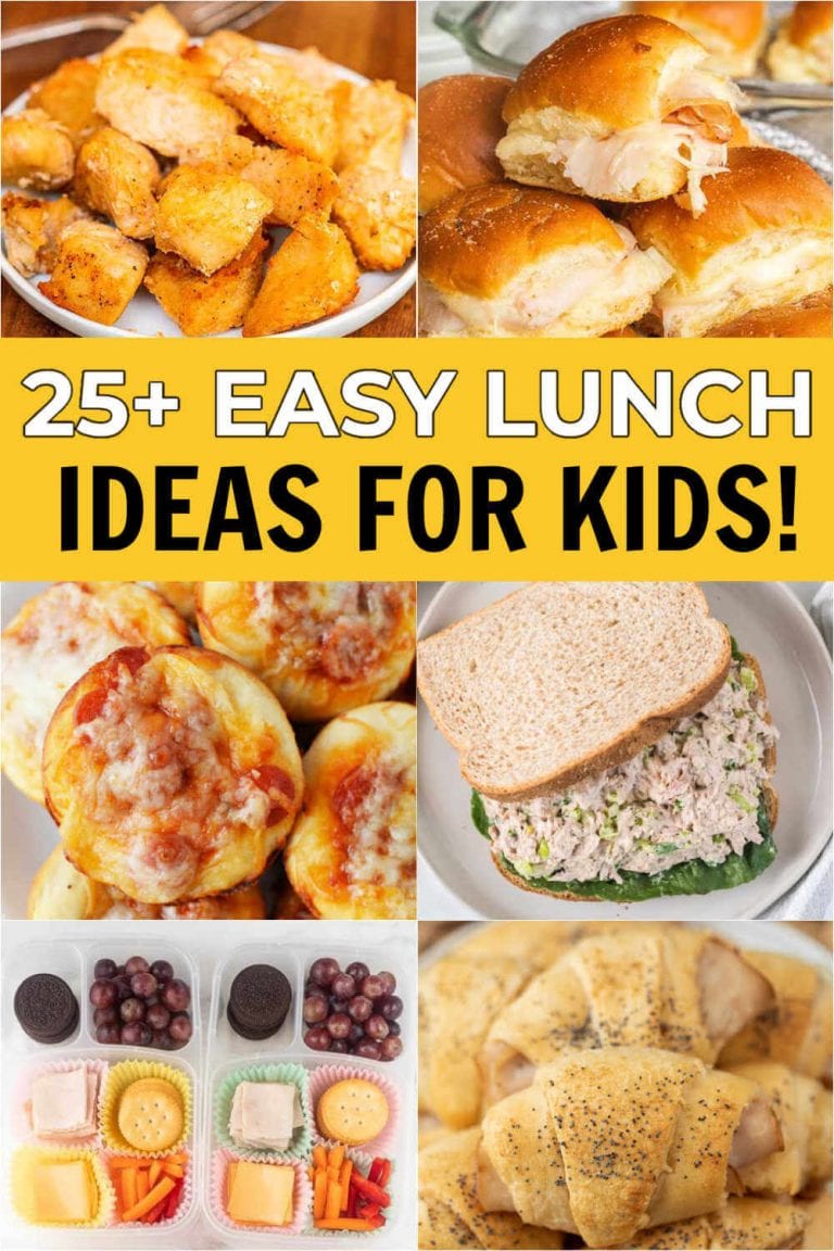 Easy lunch ideas for kids - 38 Easy tasty lunch ideas kids will love