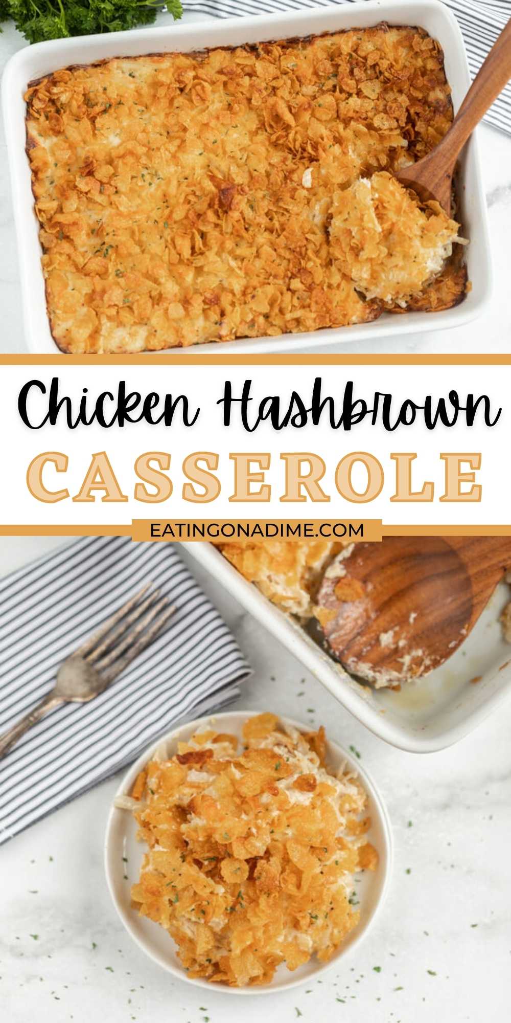 Chicken Hashbrown Casserole Recipe - Easy Casserole Recipe!