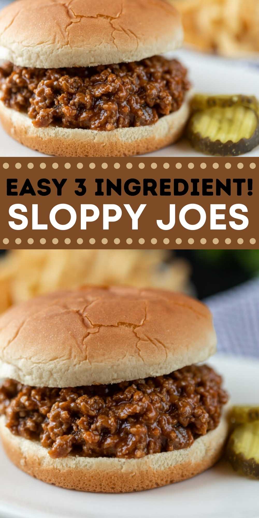 Easy Sloppy Joes Recipe (and VIDEO!) - 3 Ingredient Sloppy Joes