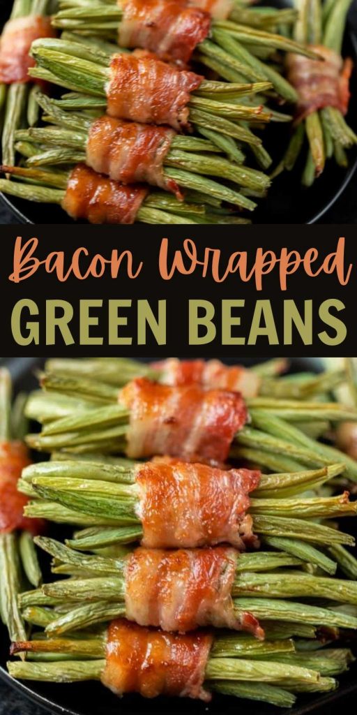 These Green Bean Bundles are the best side dish recipe. They are easy to make and packed with flavor too! Crispy bacon wrapped around green beans with brown sugar will be your tradition this holiday season.  This is an easy appetizer recipe that everyone will love! #eatingonadime #appetizerrecipes #sidedishrecipes #greenbeanrecipes 
