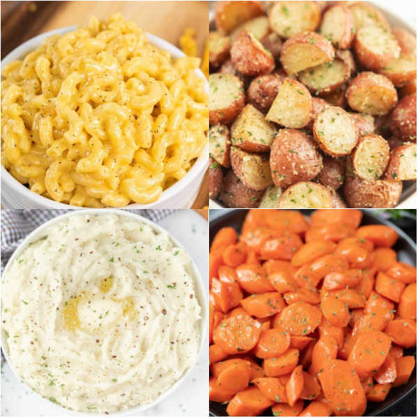 Learn what to serve with Pot Roast. These are our favorite side dish recipes to serve with a pot roast dinner that everyone loves. Everyone will enjoy these easy and delicious side dish recipes. #eatingonadime #sidedishrecipes #potroast #easysides
