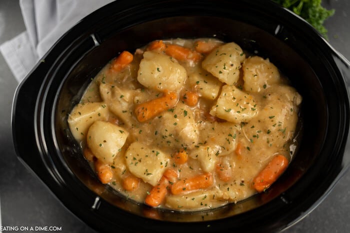 Ranch Chicken in the crock pot. 