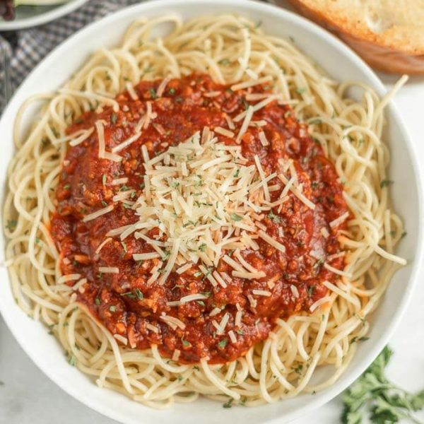 Instant Pot Spaghetti Sauce Recipe - Homemade Spaghetti Sauce