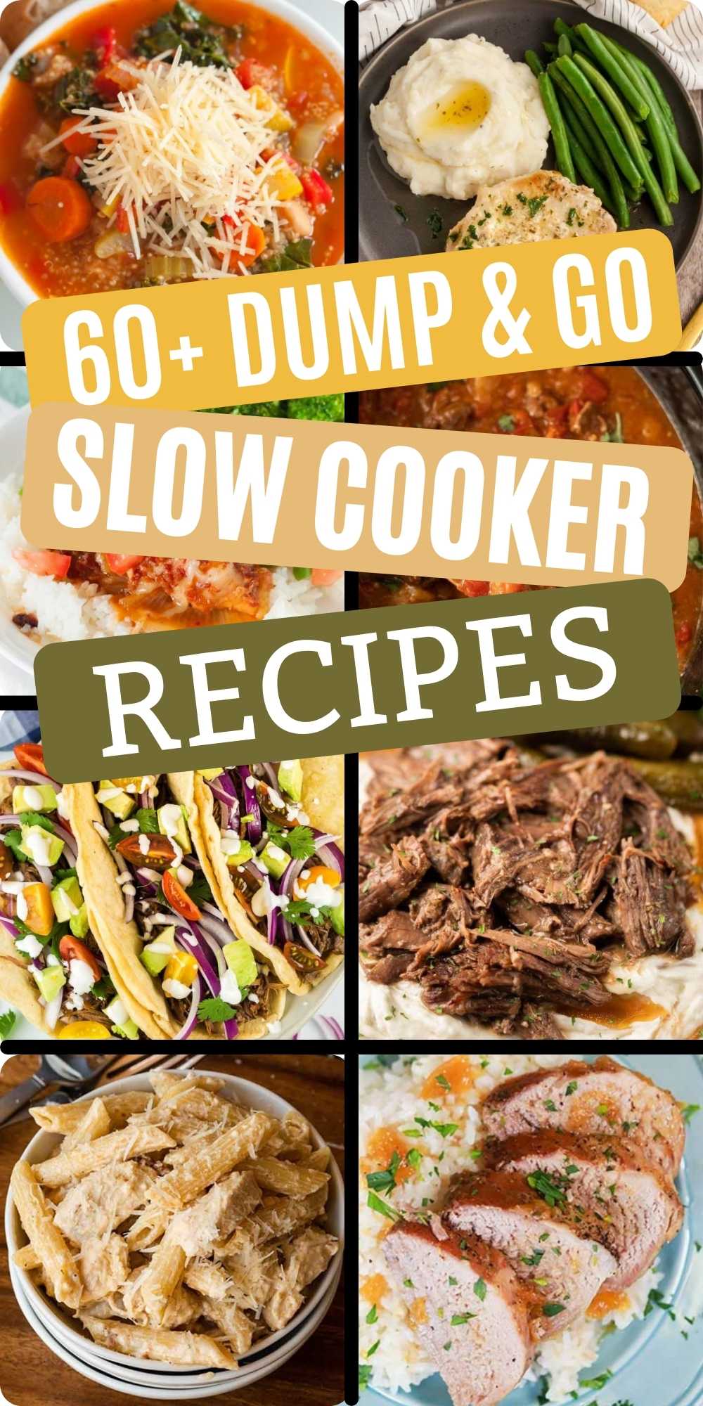 6 Cheap & Fancy Crockpot Dinners  The EASIEST Dump N' Go Tasty