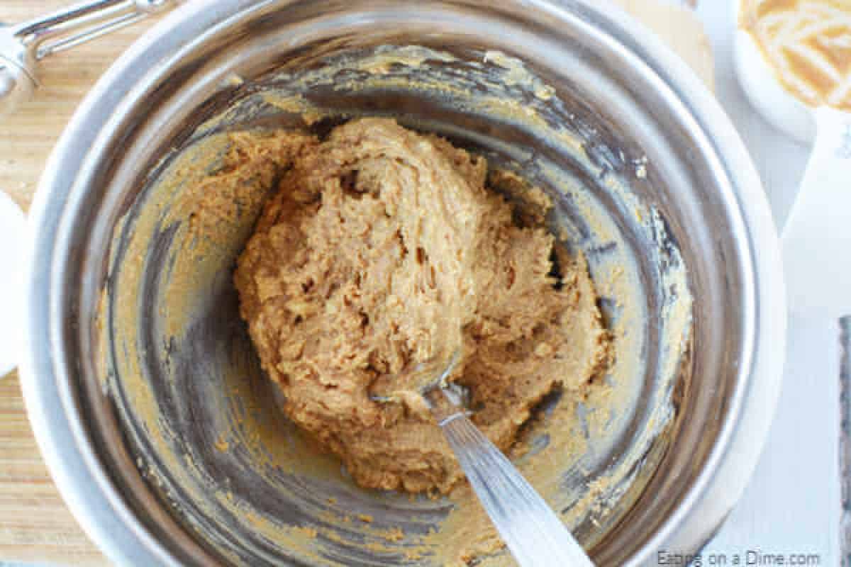 Candy mixture in bowl.