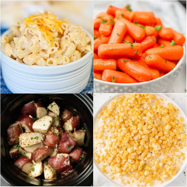 Try these amazing slow cooker side dishes. 25 easy crockpot side dishes that are perfect for busy nights. These slow cooker dish dish recipes for perfect for Christmas, Thanksgiving or for a BBQ.  Everyone loves these easy side dish recipe.  #eatingondime #crockpotrecipes #sidedishrecipes #slowcookerrecipes 
