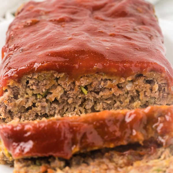 Meatloaf sliced