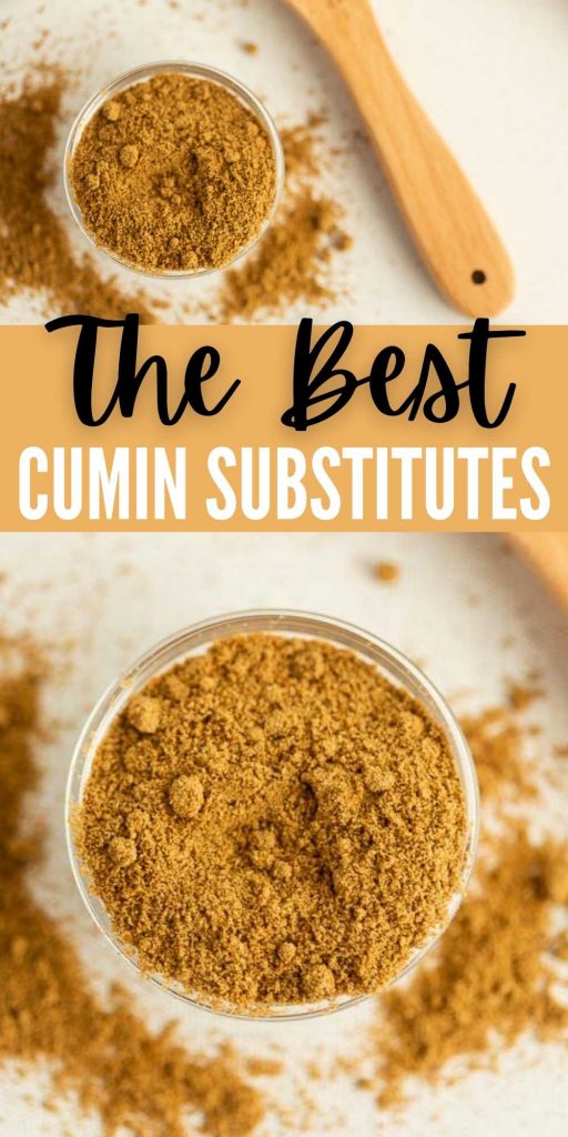 We have the Best Substitute for Cumin so you don't have to ruin your meal. Just use these methods the next time you are in a pinch. Here’s the best substitute for cumin in recipes.  #eatingonadime #cumin #substitutions #ingredientsubstitutions 
