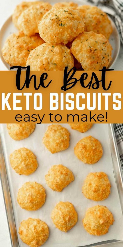 Enjoy this Low Carb Cheddar Biscuits Recipe without the guilt. Low carb Cheddar Bay biscuits tastes just like Red lobster! Try Keto Cheddar Biscuits with almond flour for a no guilt biscuit recipe. #eatingonadime #ketorecipes #biscuitrecipes #cheddarbiscuits 

