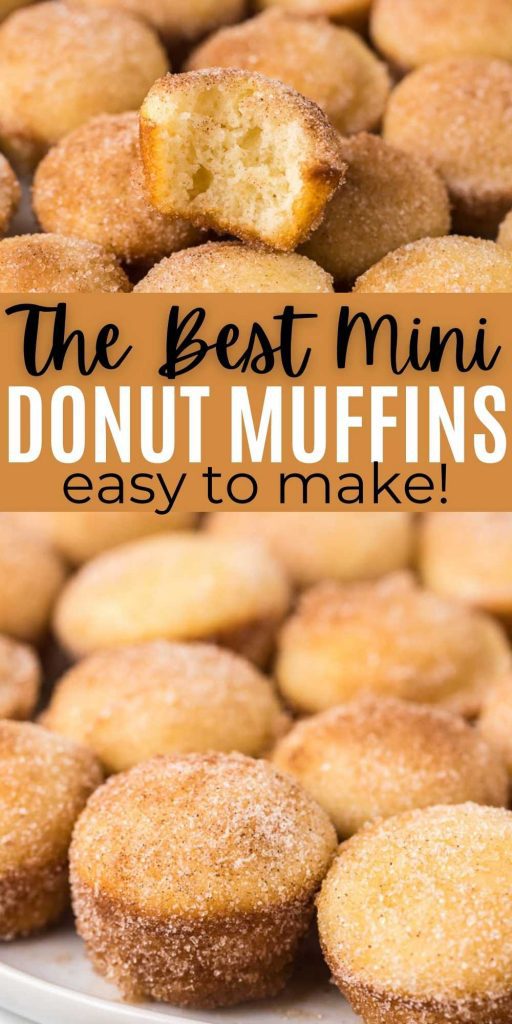 Try these Cinnamon Sugar Mini Donut Muffins recipe. Learn how to make easy Mini Donut Muffins at home. This is a super easy recipe to make donut holes muffins at home.  The entire family will love this simple recipe.  #eatingonadime #breakfastrecipes #donutrecipes #cinnamonrecipes #easyrecipes 

