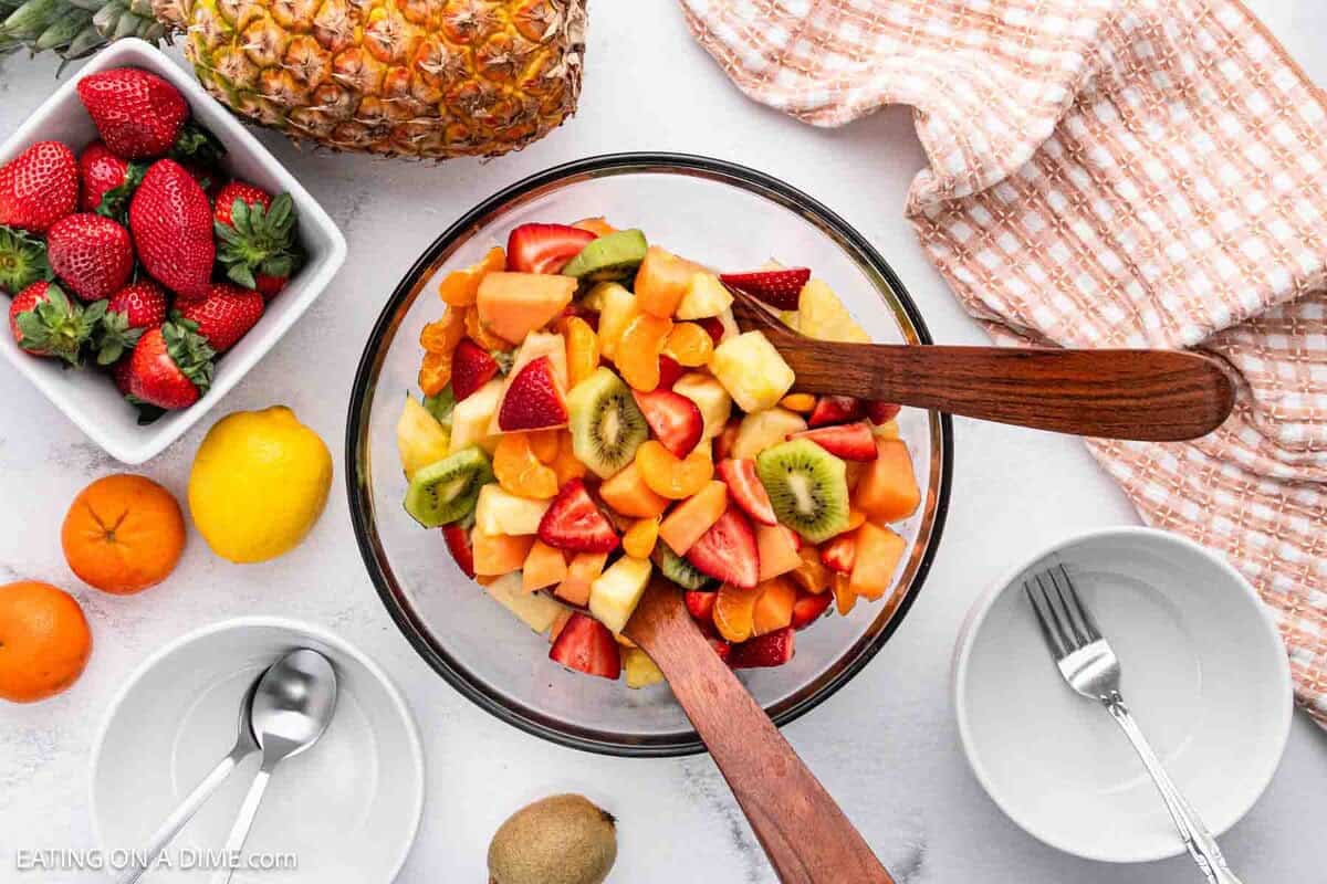 Easy Tropical Fruit Salad Recipe