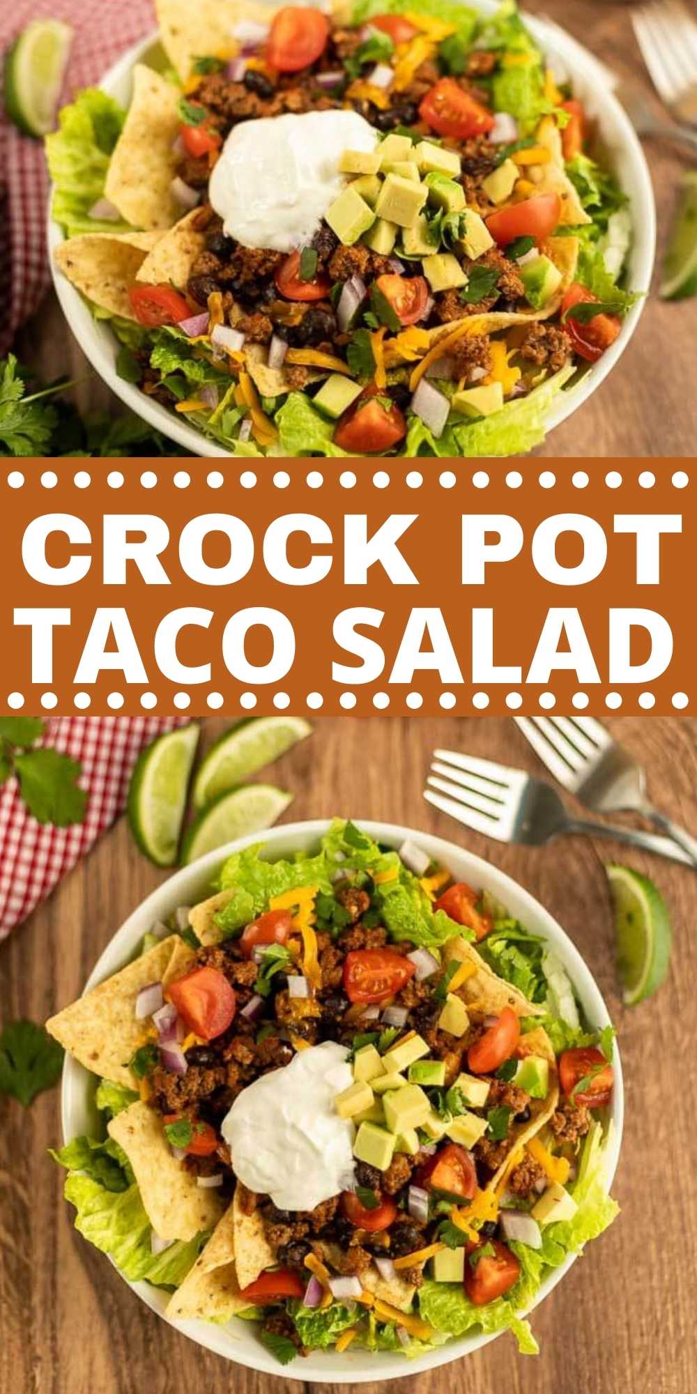 Crock Pot Taco Salad Recipe – Easy Slow Cooker Meal