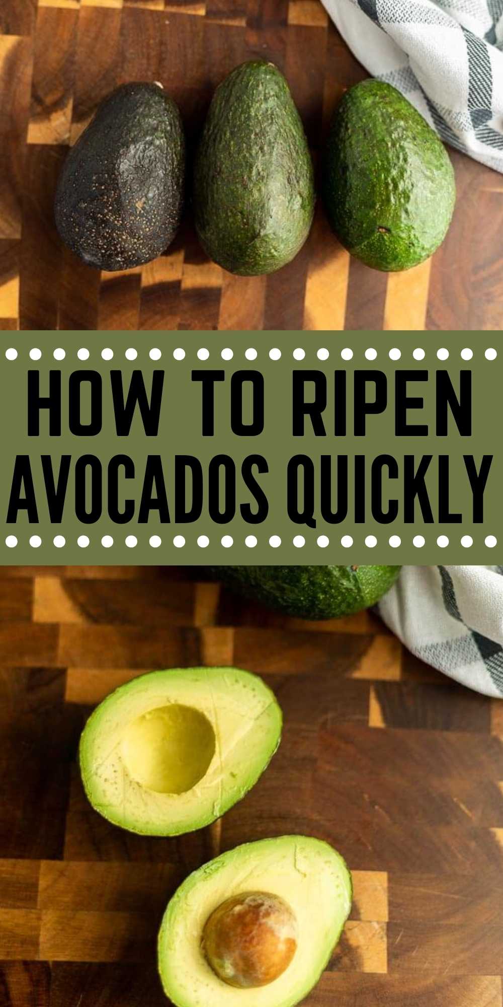 How to Ripen Avocados Quickly