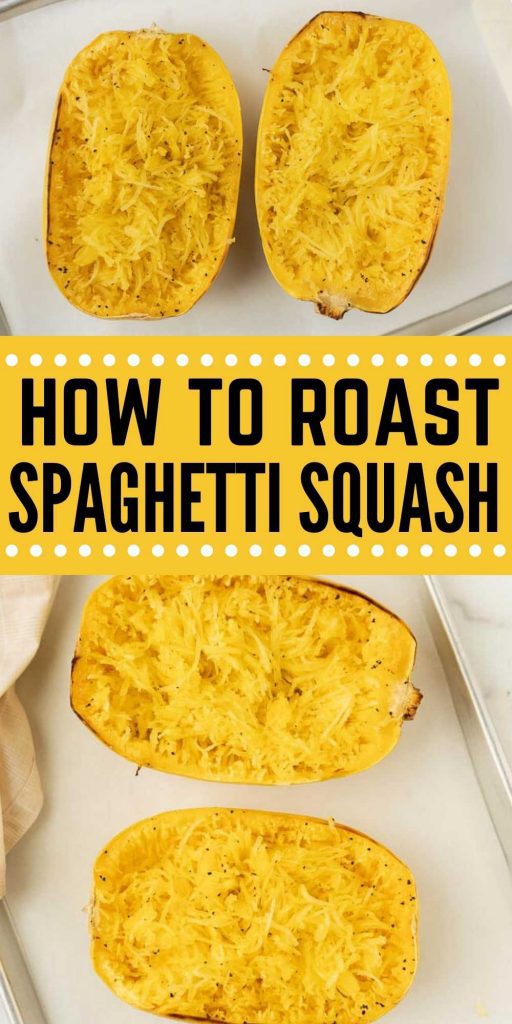 How to Roast Spaghetti Squash - Eating on a Dime