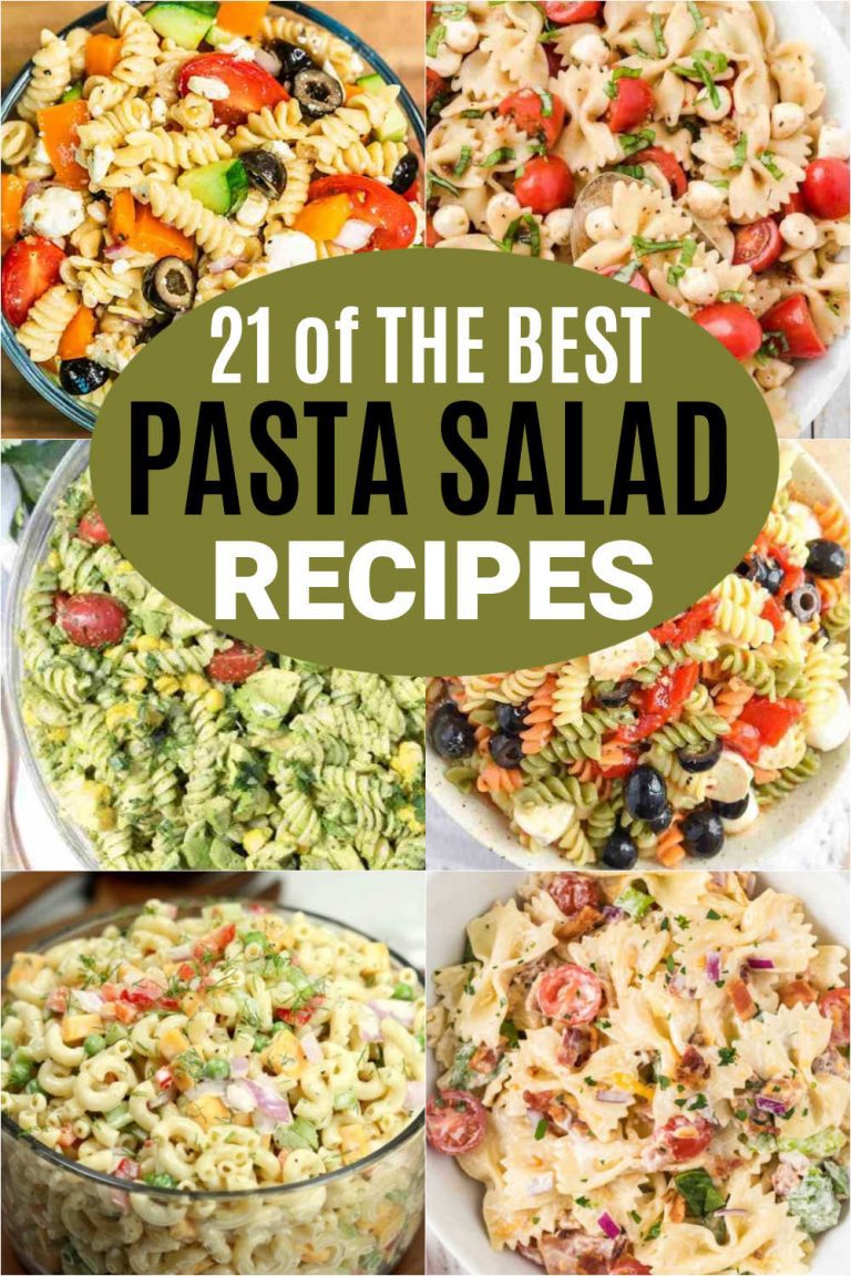 25 Easy Cold Pasta Salad Recipes - Eating on a Dime