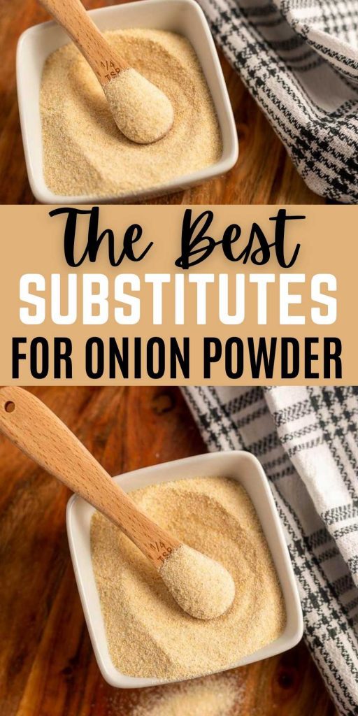 If you are looking for the Best Onion Powder Substitutes these options will help. Make sure to select the right one for your recipe. Here are the best one substitutes.  #eatingonadime #onionpowder #substitutes #ingredientsubstitutes 
