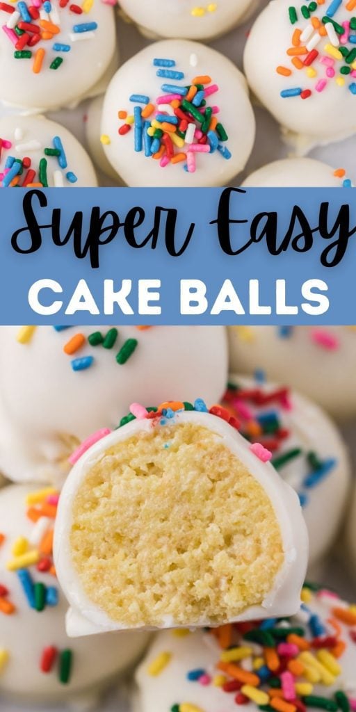 Looking for an easy cake balls recipe? Learn how to make Cake Balls.  It is the perfect dessert for parties and any holidays! You will love this easy cake balls recipe that are perfect for any occasion. #eatingonadime #dessertrecipes #cakerecipes #cakeballs 
