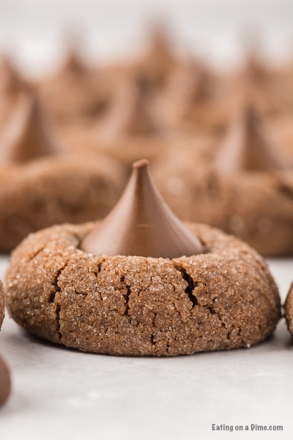 Chocolate Kiss Cookies