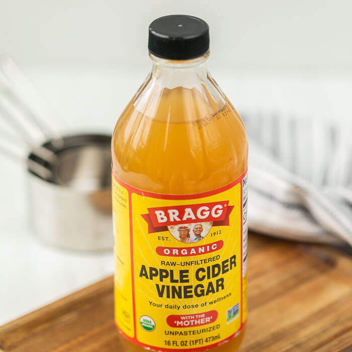 A bottle of Apple Cider Vinegar