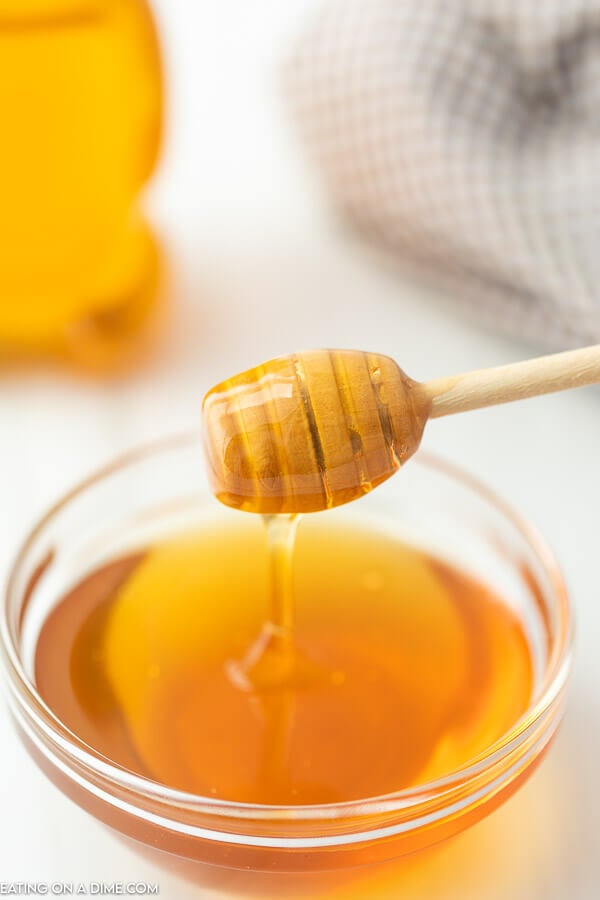 A bowl of honey 