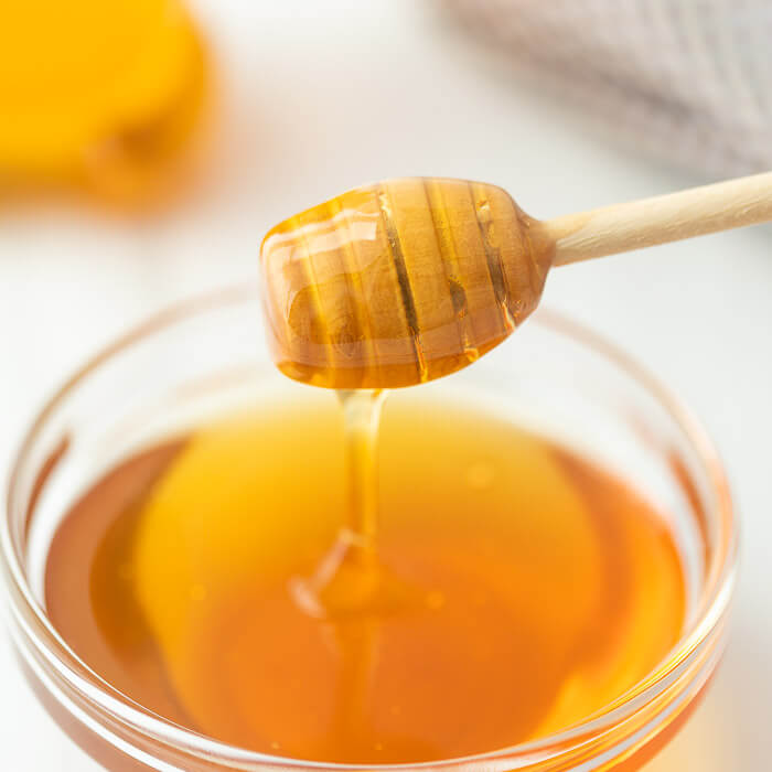 A bowl of honey 