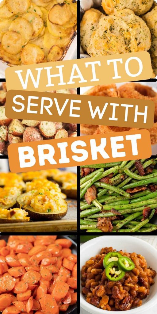 Check out the best side dishes for brisket that include comfort food and lighter fare. Learn what to serve with a Brisket Dinner or Brisket sandwiches.  The sides will make your cook out the best one ever! #eatingonadime #brisketsides #sidedishes #sidedishrecipes 