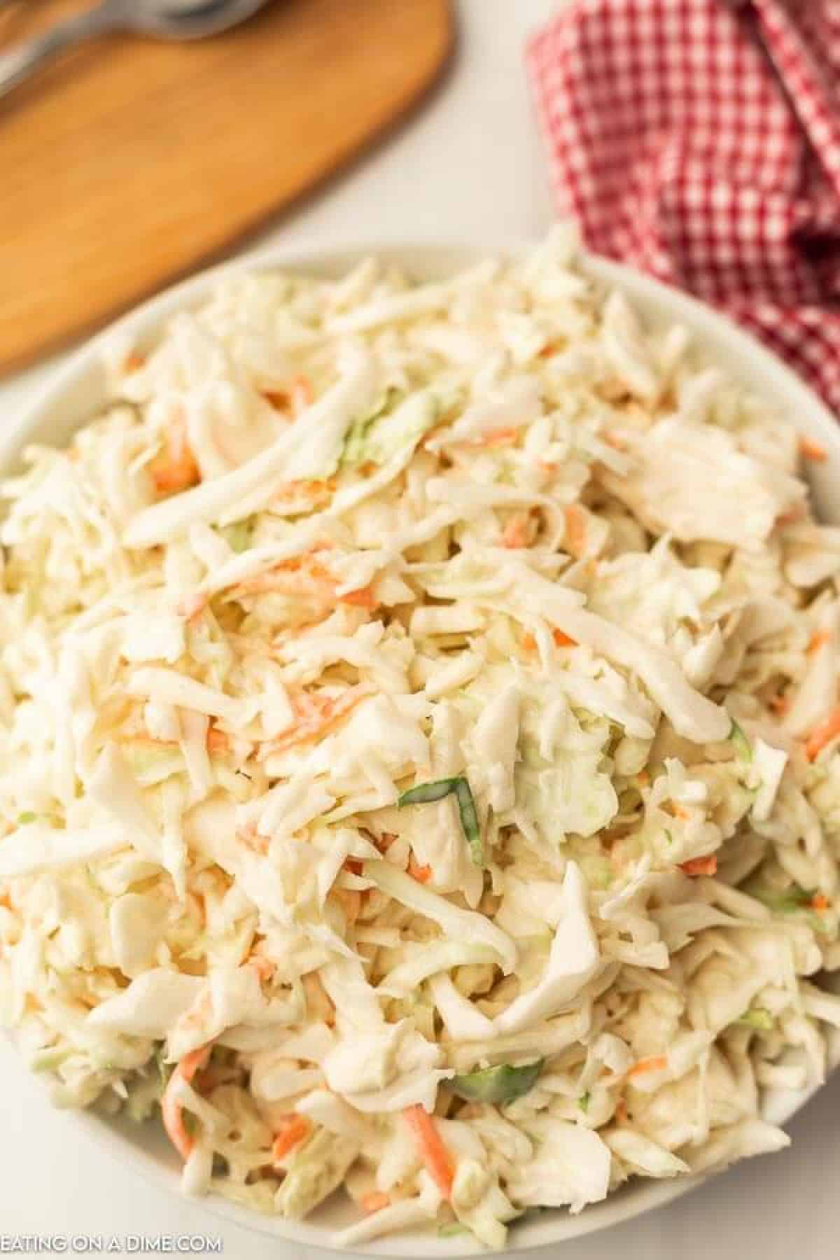 Chick-fil-a Coleslaw in a bowl.