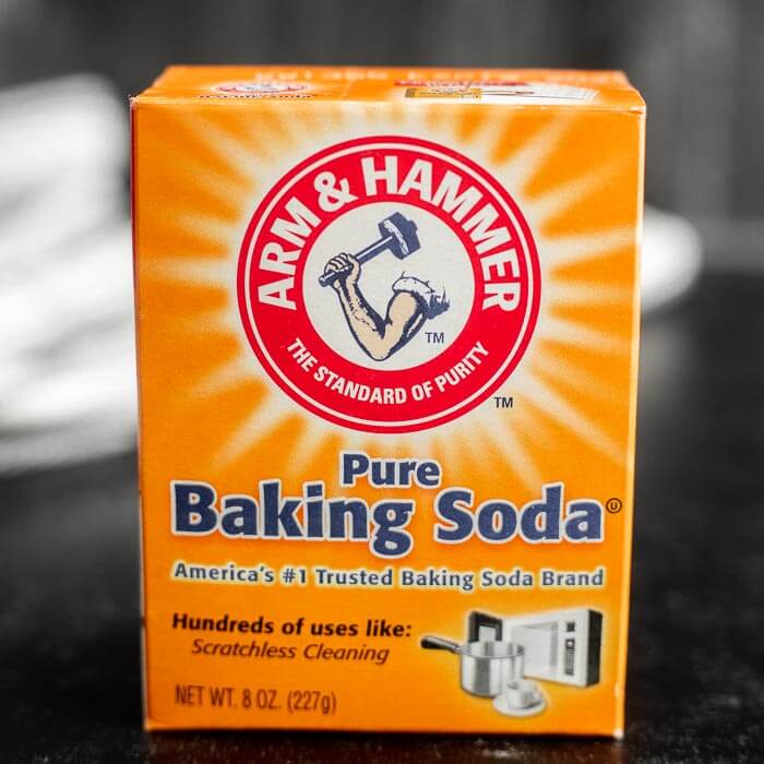 a box of baking soda