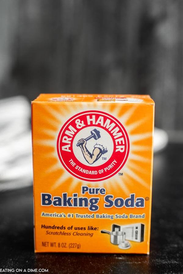 a box of baking soda