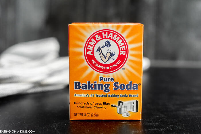 a box of baking soda