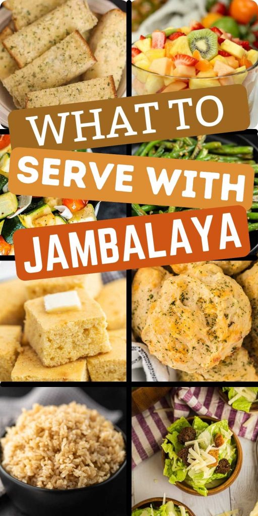 If you are wondering what to serve with jambalaya, check out this list of easy side dishes. Try 19 of the best side dishes for Jambalaya. Finish your meal off with these easy side dish recipes. #eatingonadime #jambalayasides #sidedishes #sidedishrecipes 
