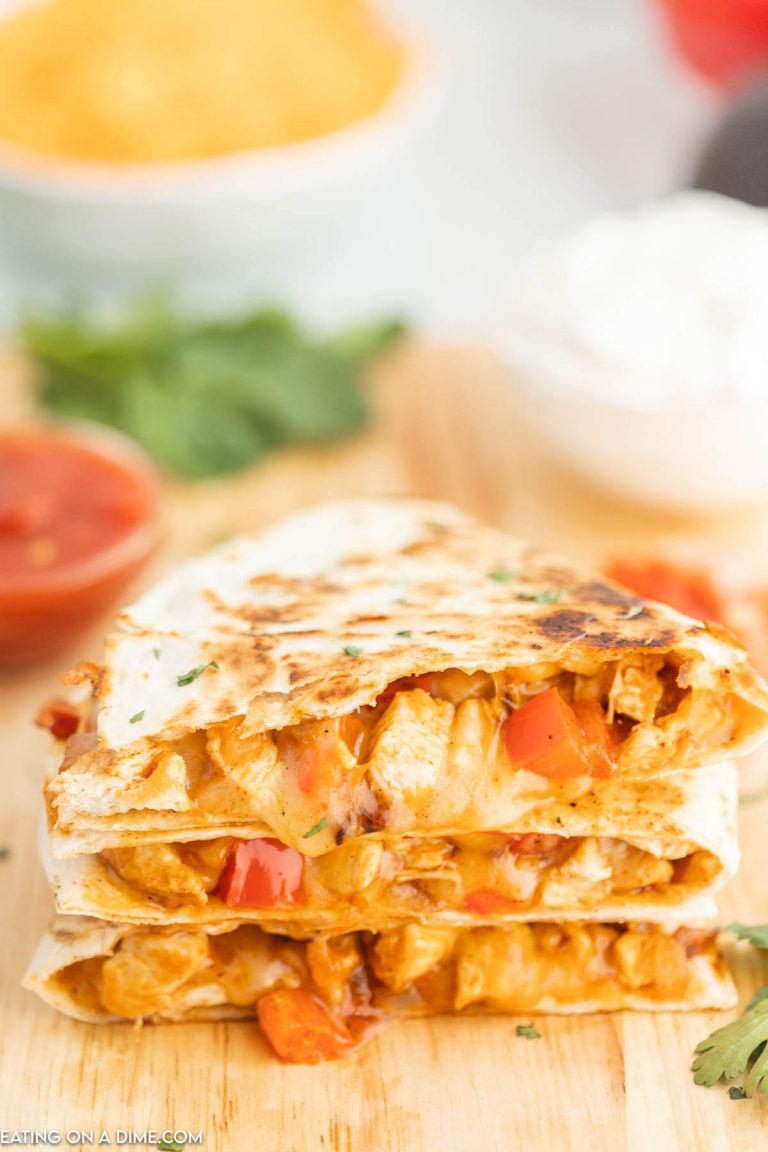 Chicken Fajita Quesadillas