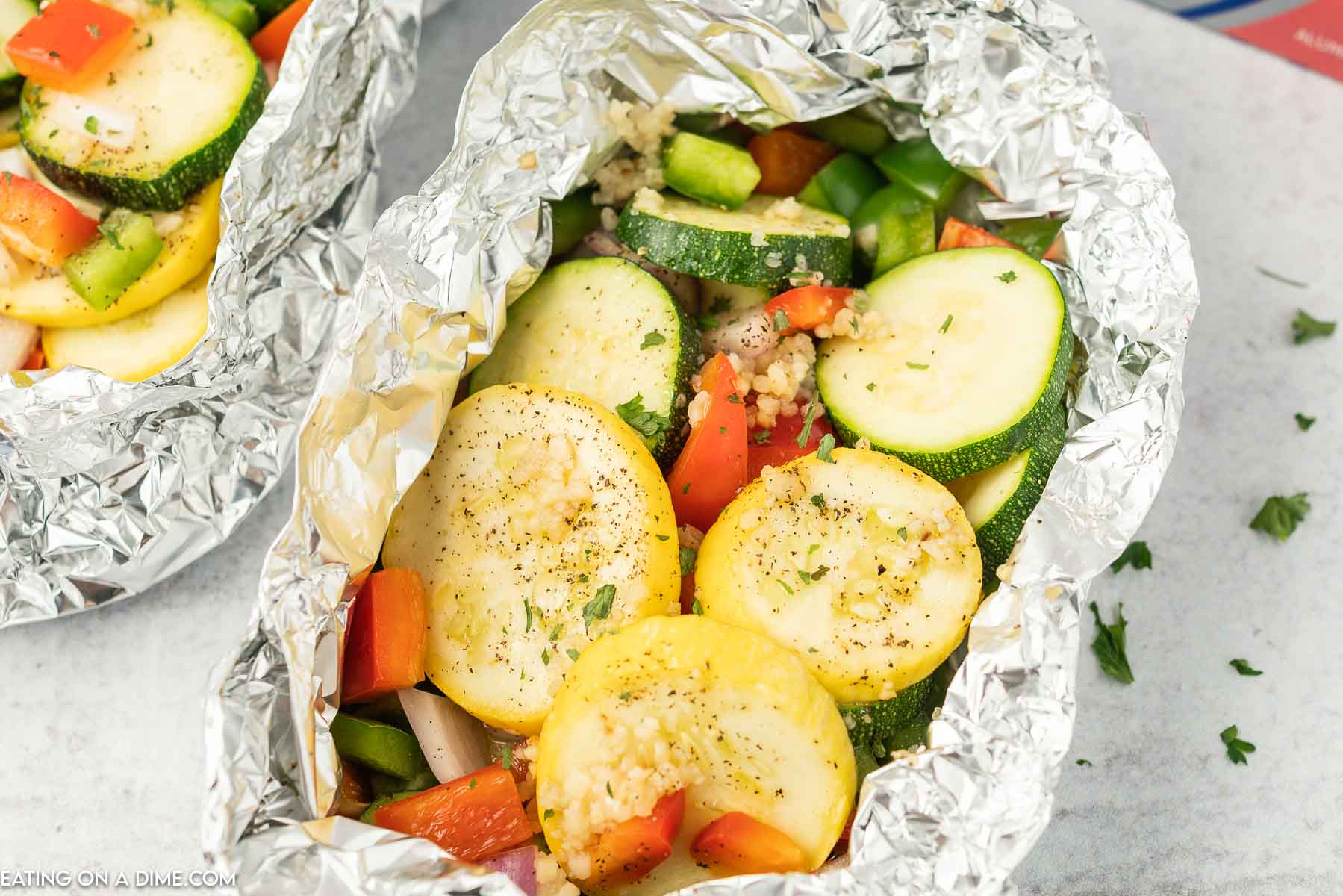 Grilled Vegetables in Foil - Kristine's Kitchen