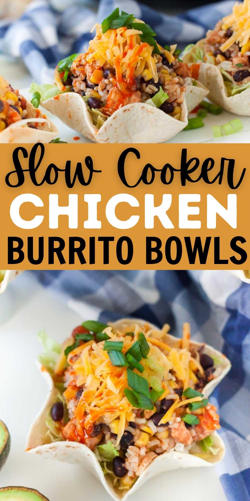 Slow Cooker Chicken Burrito Bowl Recipe - Simple Recipe