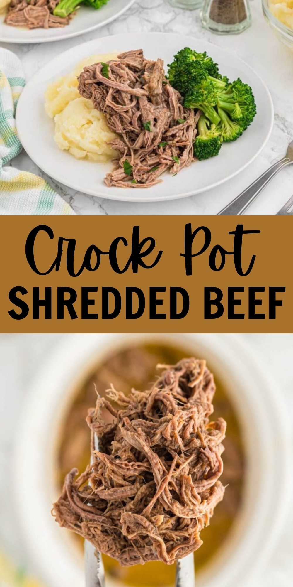 The Best Slow Cooker Shredded Beef Recipe - NeighborFood