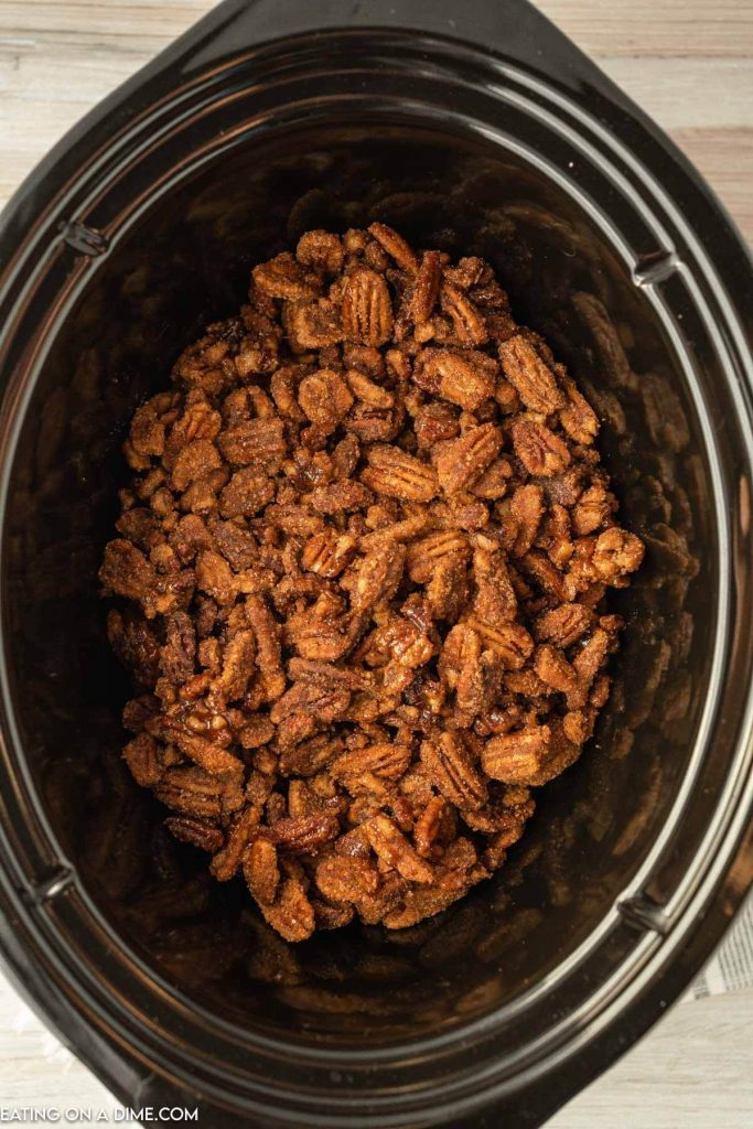 candied pecans in the crock pot