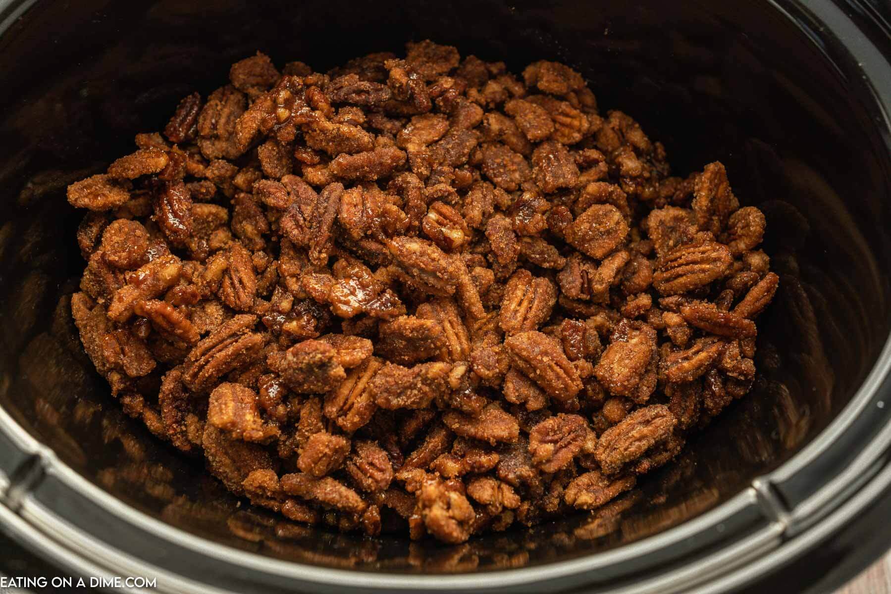 candied pecans in the crock pot